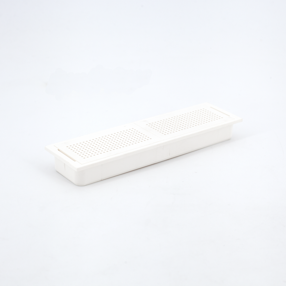 Sugatsune APK-KHA152P-WT: 152mm x 42mm Rectangular Ventilator - White