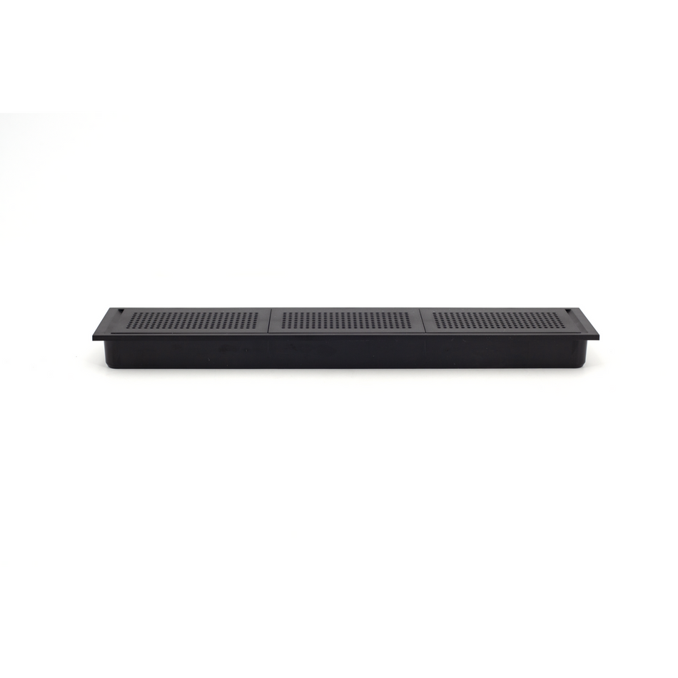 Sugatsune APK-KHA226P-BL: 226mm x 42mm Rectangular Ventilator - Black