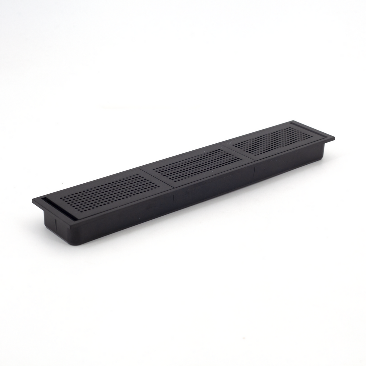 Sugatsune APK-KHA226P-BL: 226mm x 42mm Rectangular Ventilator - Black