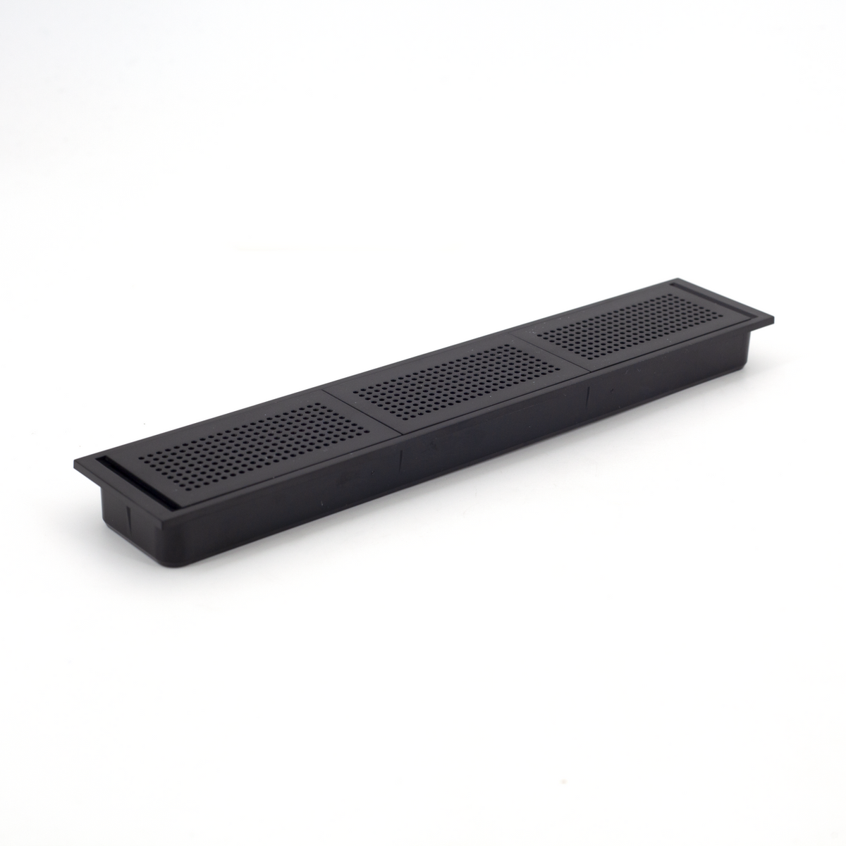 Sugatsune APK-KHA226P-BL: 226mm x 42mm Rectangular Ventilator - Black
