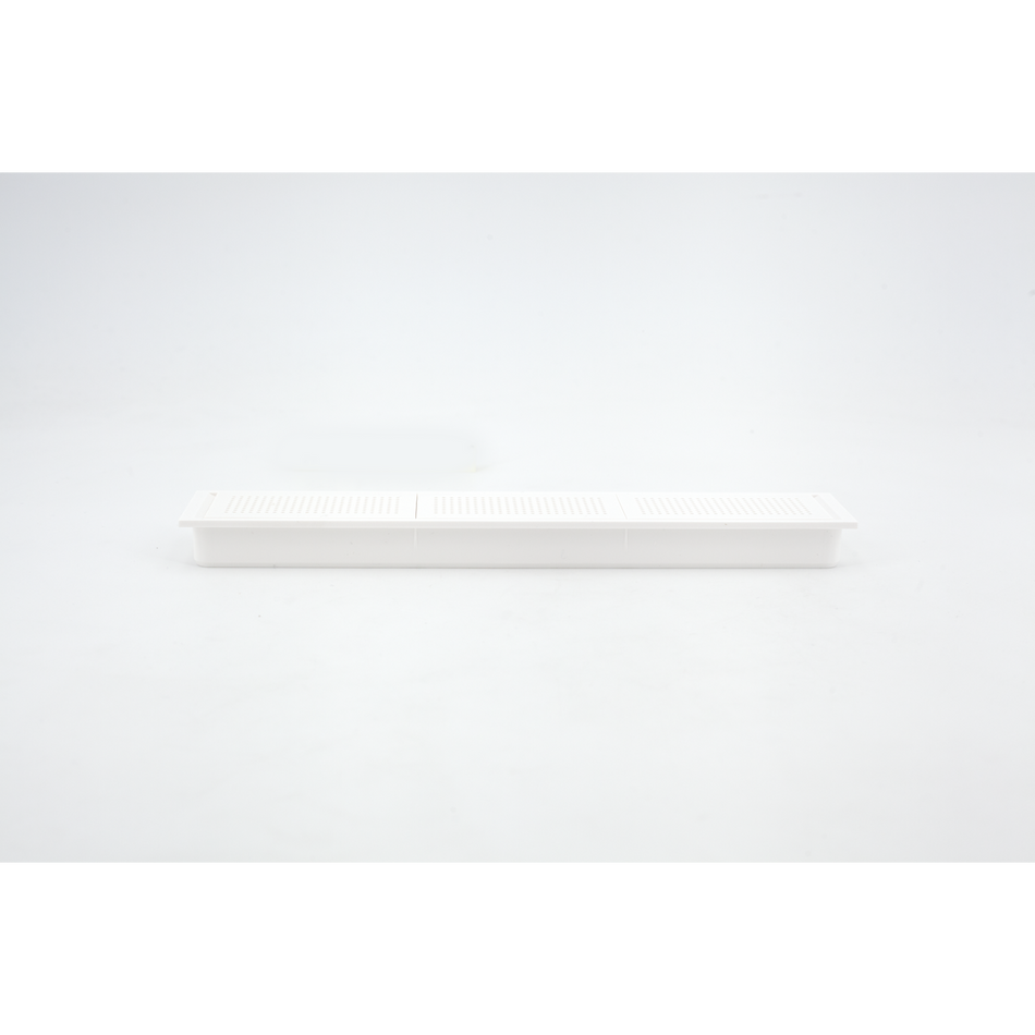 Sugatsune APK-KHA226P-WT: 226mm x 42mm Rectangular Ventilator - White