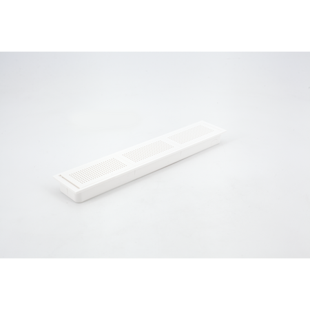 Sugatsune APK-KHA226P-WT: 226mm x 42mm Rectangular Ventilator - White