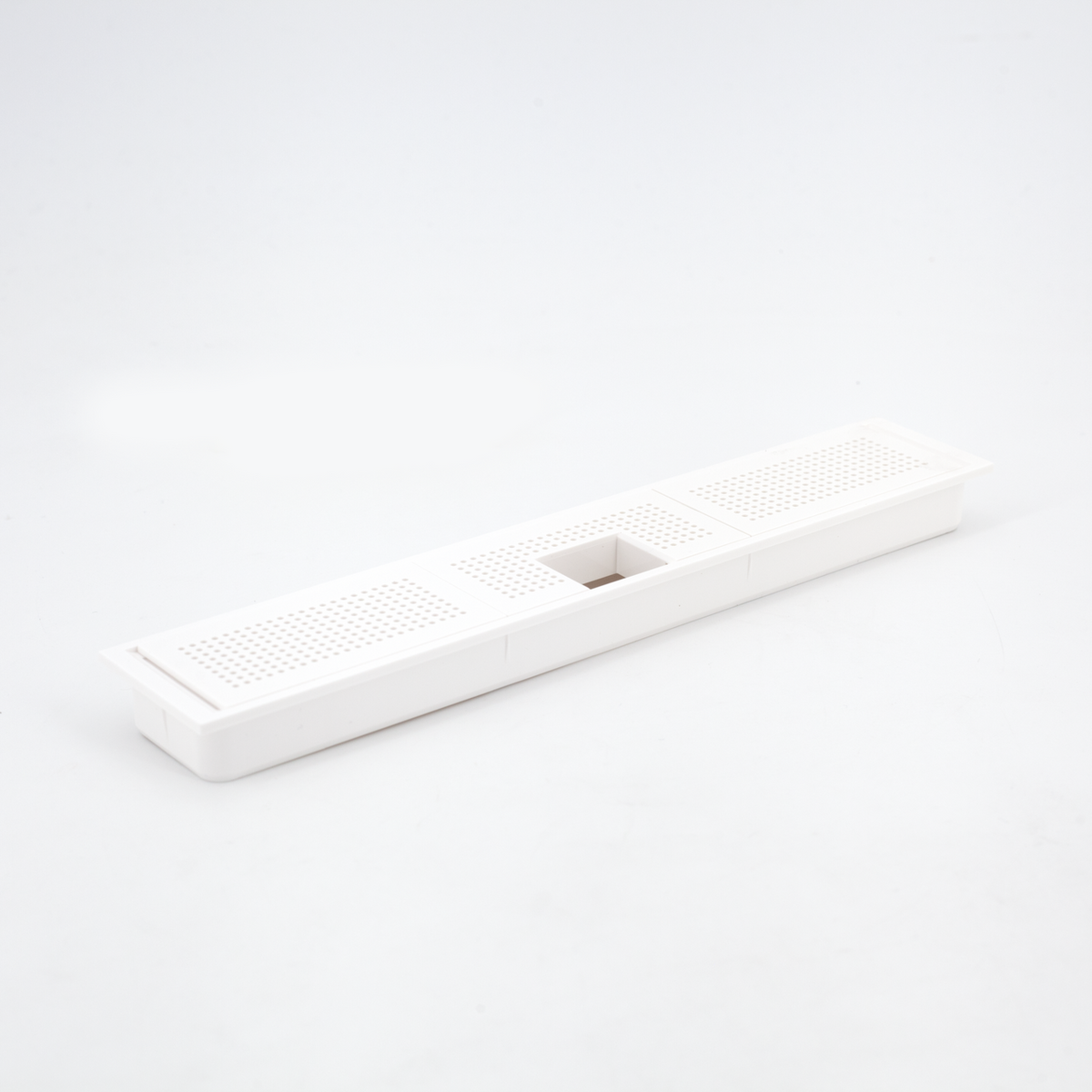 Sugatsune APK-KHW226P-WT: 226mm x 42mm Rectangular Ventilator - White