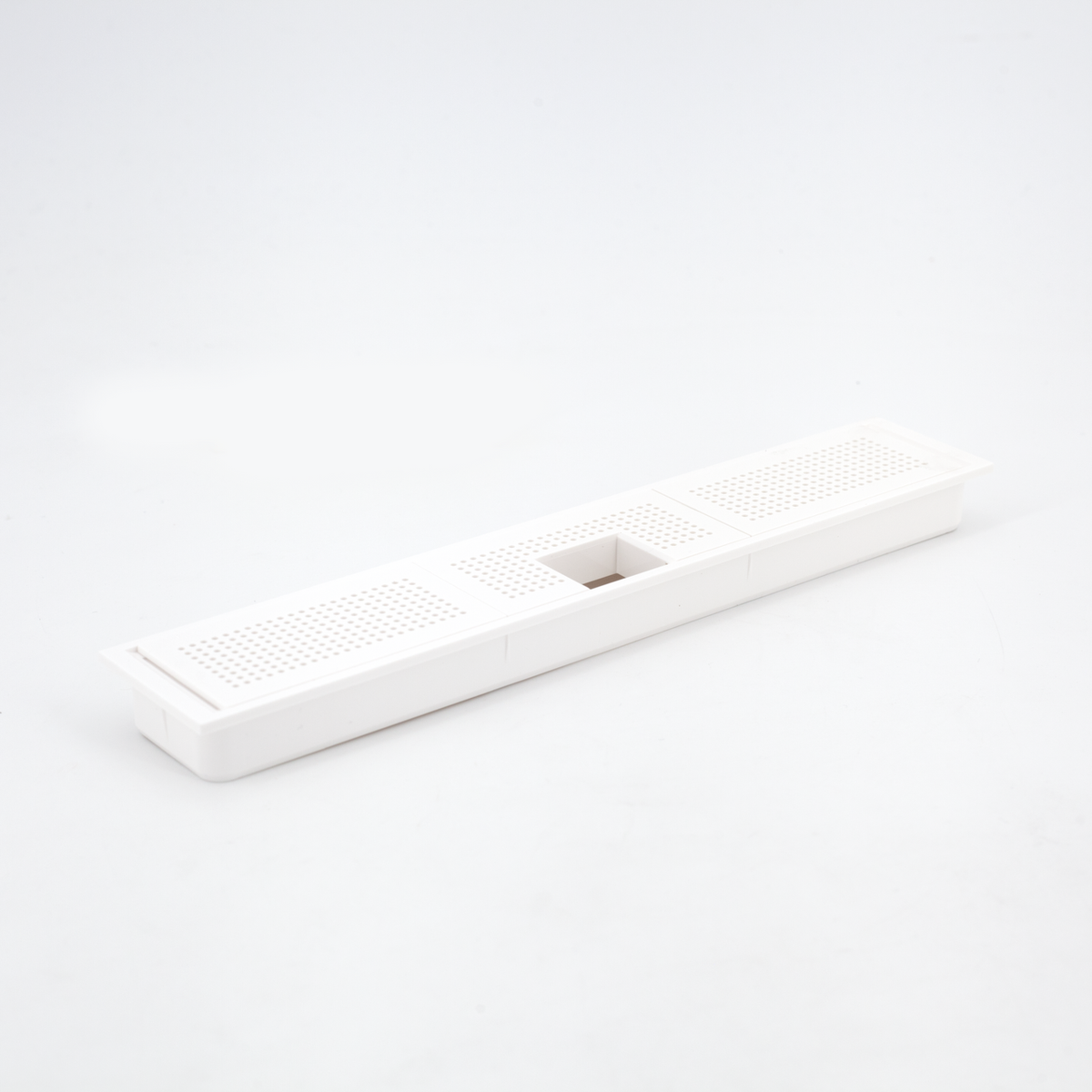 Sugatsune APK-KHW226P-WT: 226mm x 42mm Rectangular Ventilator - White