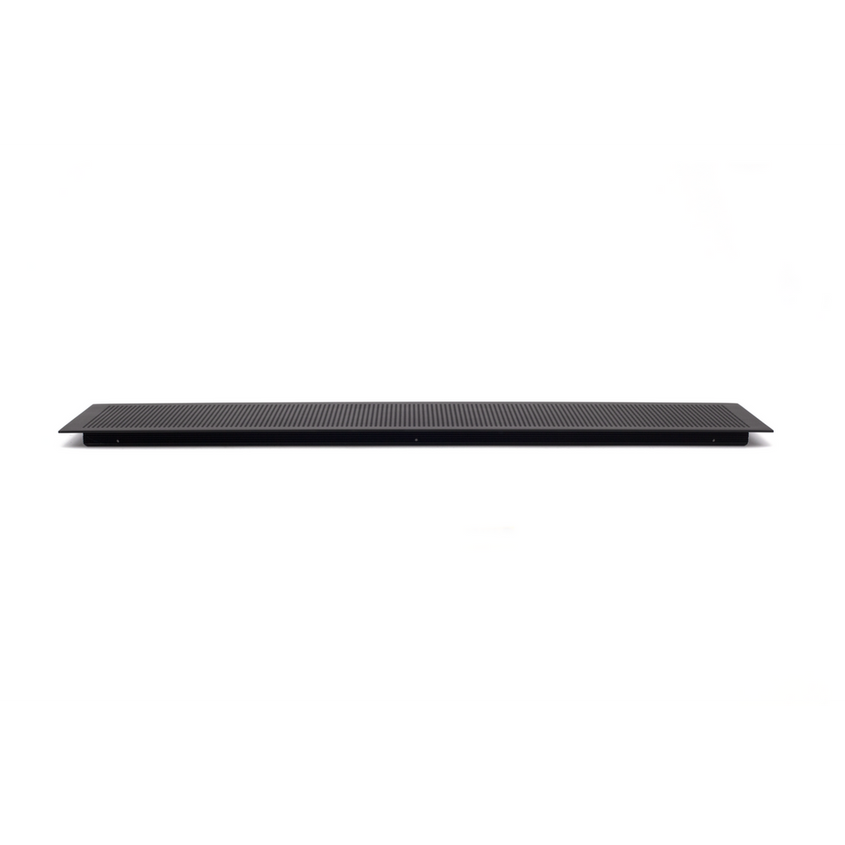 Sugatsune APK-K400AW-BL: 400mm x 80mm Rectangular Ventilator - Black
