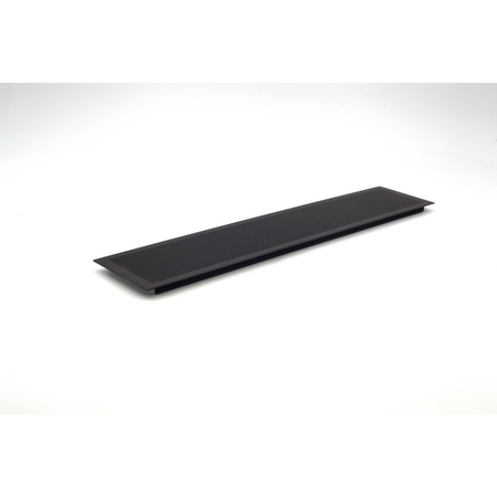 Sugatsune APK-K400AW-BL: 400mm x 80mm Rectangular Ventilator - Black