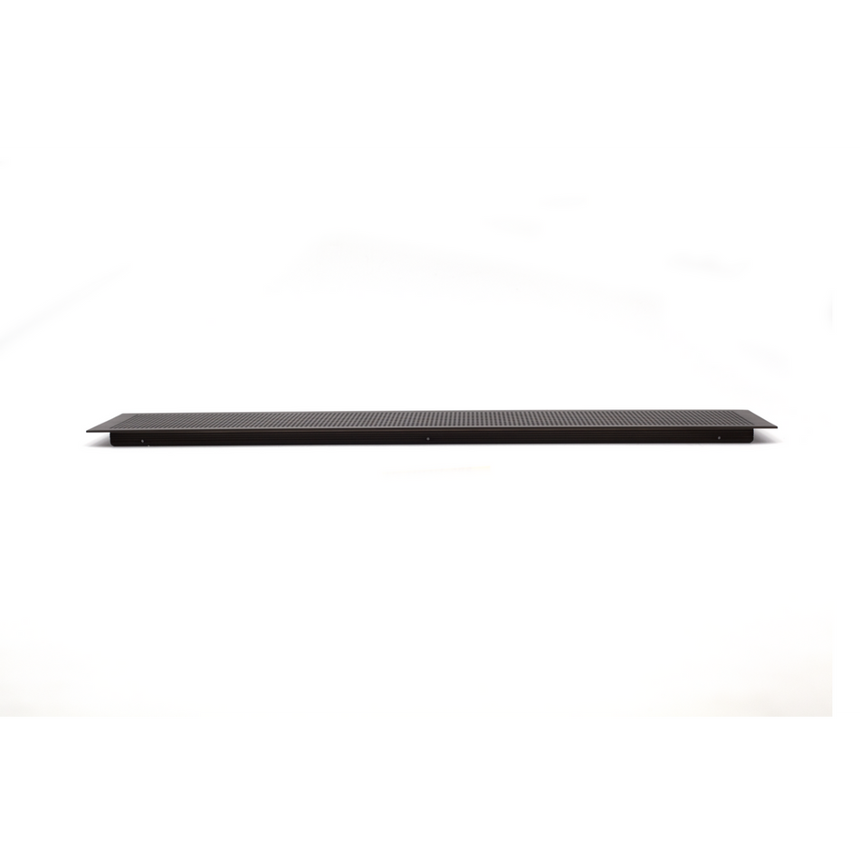 Sugatsune APK-K400AW-DBR: 400mm x 80mm Rectangular Ventilator - Dark Brown