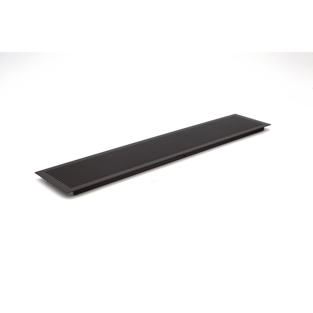 Sugatsune APK-K400AW-DBR: 400mm x 80mm Rectangular Ventilator - Dark Brown