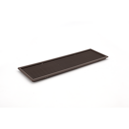 Sugatsune APKL-310/BRN: 310mm x 95mm Rectangular Ventilator - Brown
