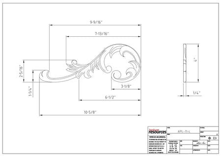 Specification Drawing