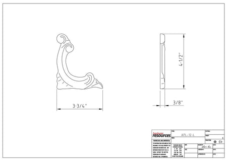 Specification Drawing
