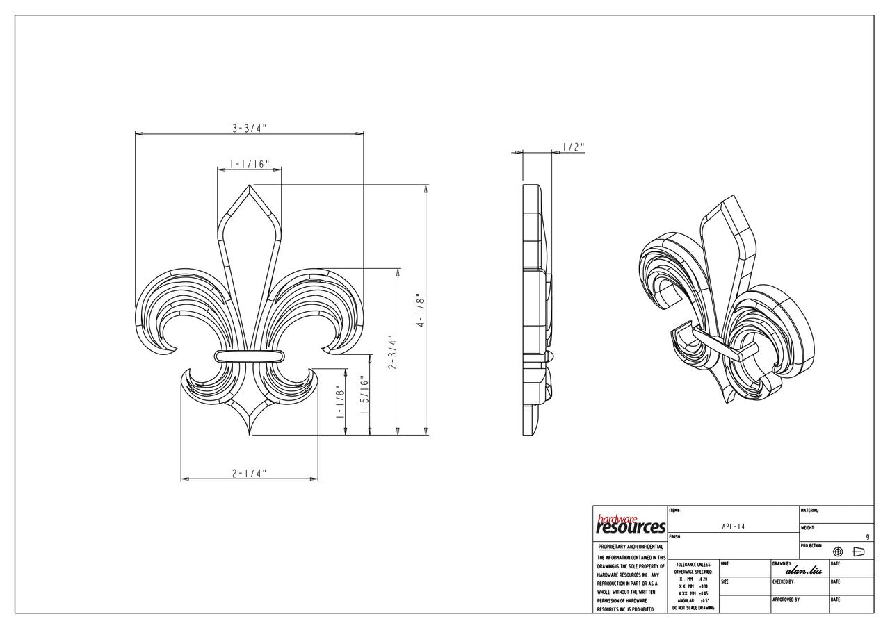 Specification Drawing