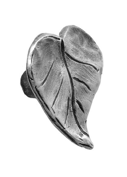 Acorn APRPP: 4-5/8" Dogwood Leaf Cabinet Knob - Antique Pewter