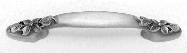 Acorn APSPP: 3" cc Dogwood Leaf Cabinet Pull - Antique Pewter