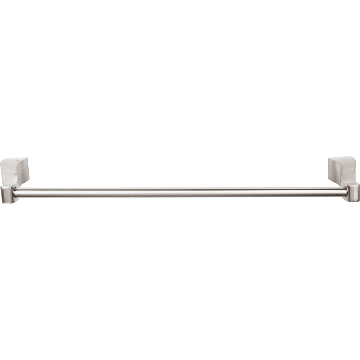 Top Knobs AQ10BSN: 30" cc Aqua Bath Single Towel Bar - Brushed Satin Nickel