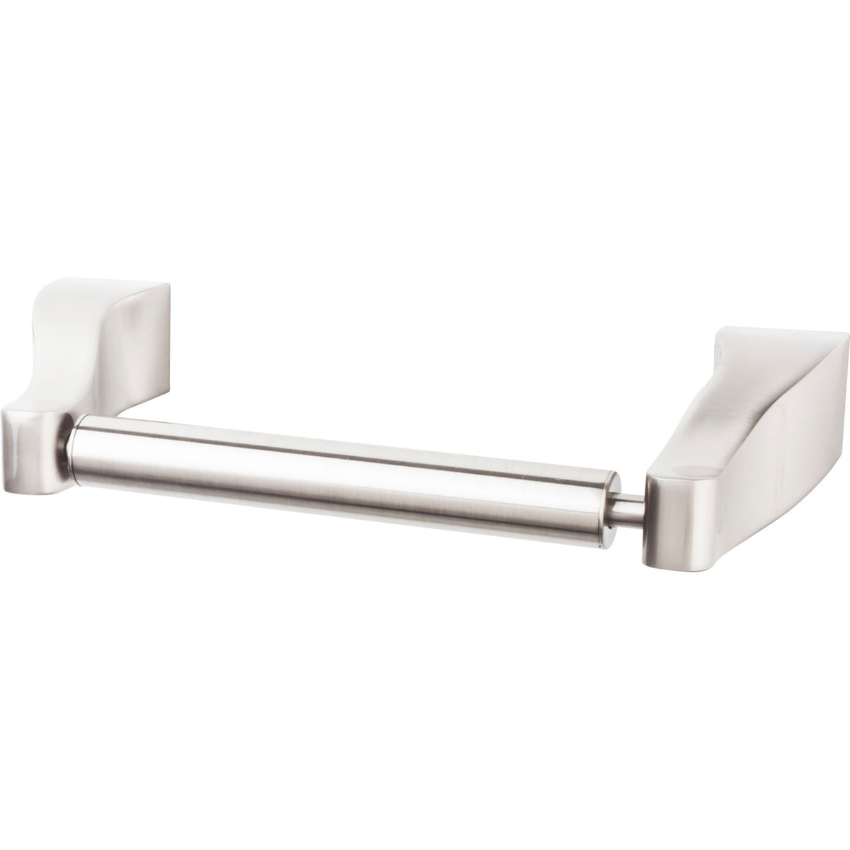 Top Knobs AQ3BSN: 6-5/8" cc Aqua Bath Tissue Roll Holder - Brushed Satin Nickel