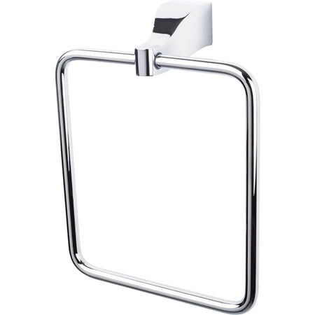 Top Knobs AQ5PC: Aqua Bath Towel Ring - Polished Chrome