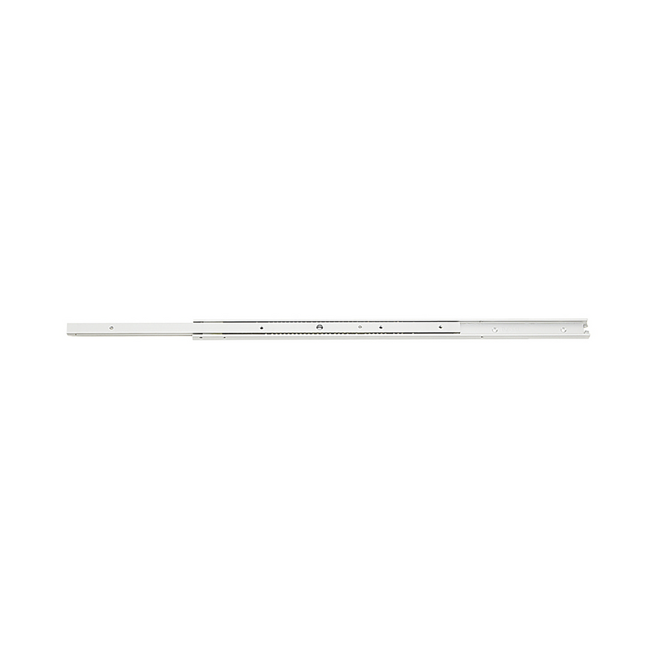 Sugatsune AR2-K400: 400mm x 3/4 Extension Drawer Slide w/Detent - Aluminum