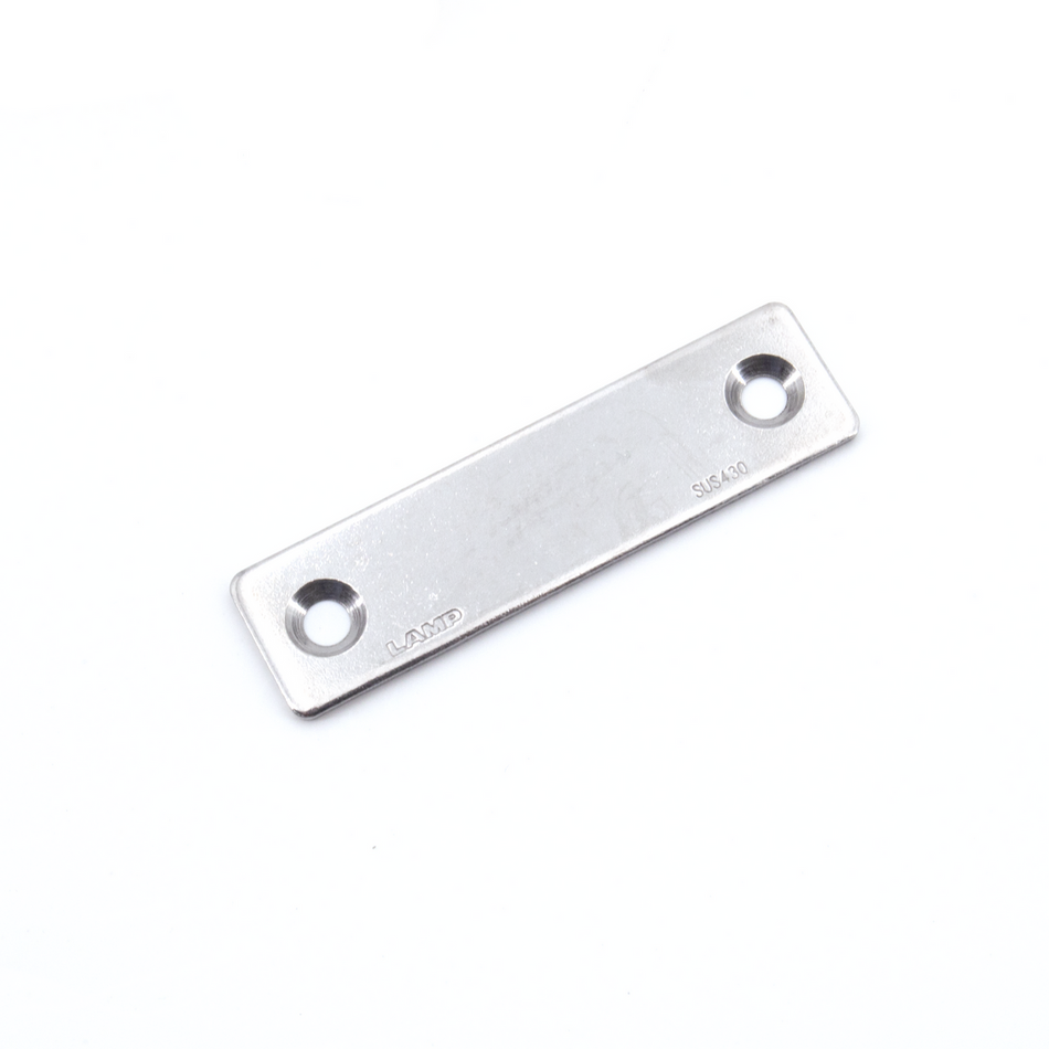 Sugatsune AS-68: 68mm Counterplate for Magnetic Catches - Stainless Steel