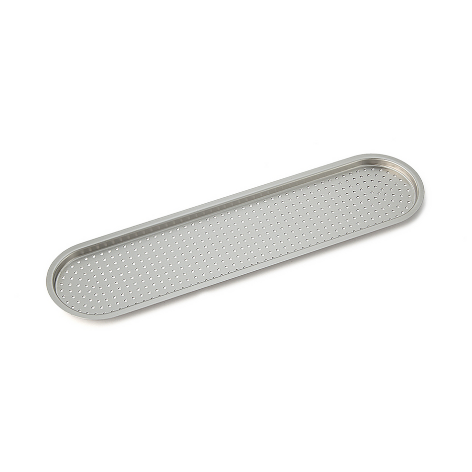 Sugatsune ASD-200: 200mm Oval Ventilator - Satin Stainless Steel
