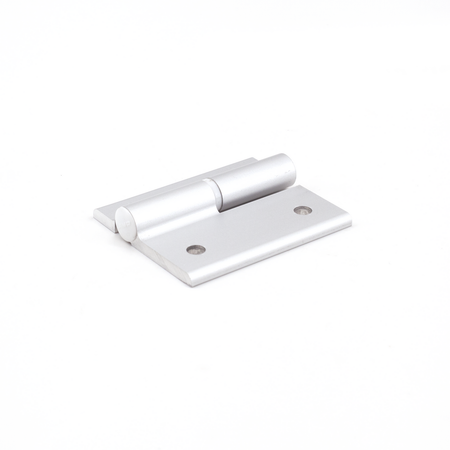 Sugatsune AS-HG-AL-NL4020: 50mm Aluminum Lift-Off Hinge (left) - Matte Silver