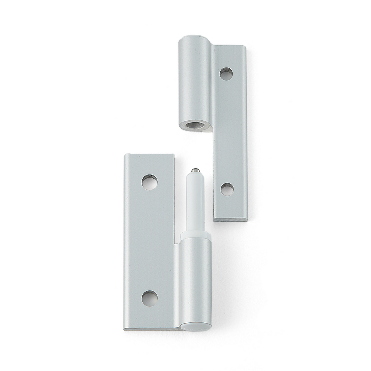 Sugatsune AS-HG-AL-NR3020: 43mm Aluminum Lift-Off Hinge (right) - Matte Silver