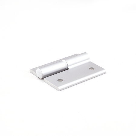 Sugatsune AS-HG-AL-NR4020: 50mm Aluminum Lift-Off Hinge (right) - Matte Silver