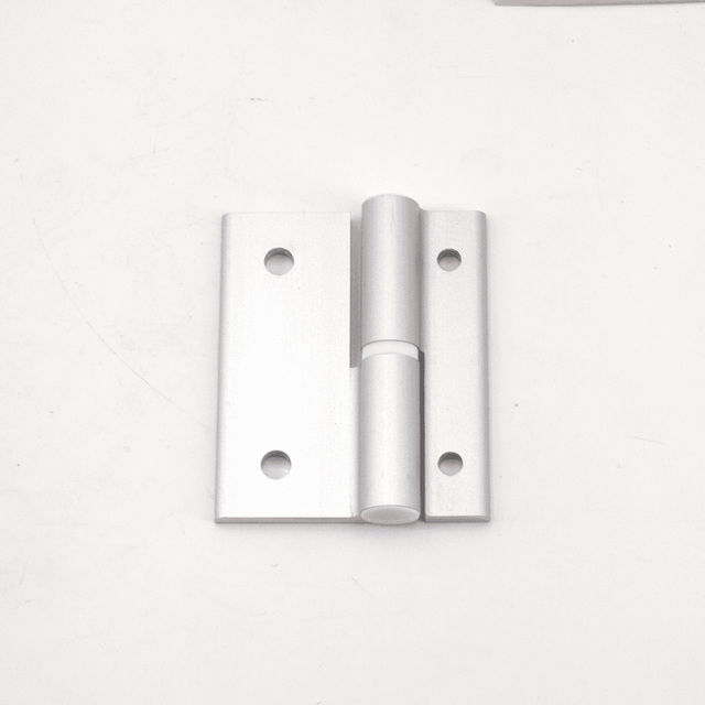 Sugatsune AS-HG-AL-NR4020: 50mm Aluminum Lift-Off Hinge (right) - Matte Silver