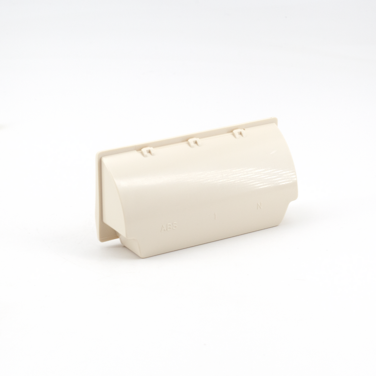 Sugatsune AT-100-I: 96mm Square Recessed Cup Pull - Ivory