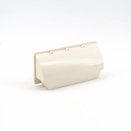 Sugatsune AT-100-I: 96mm Square Recessed Cup Pull - Ivory