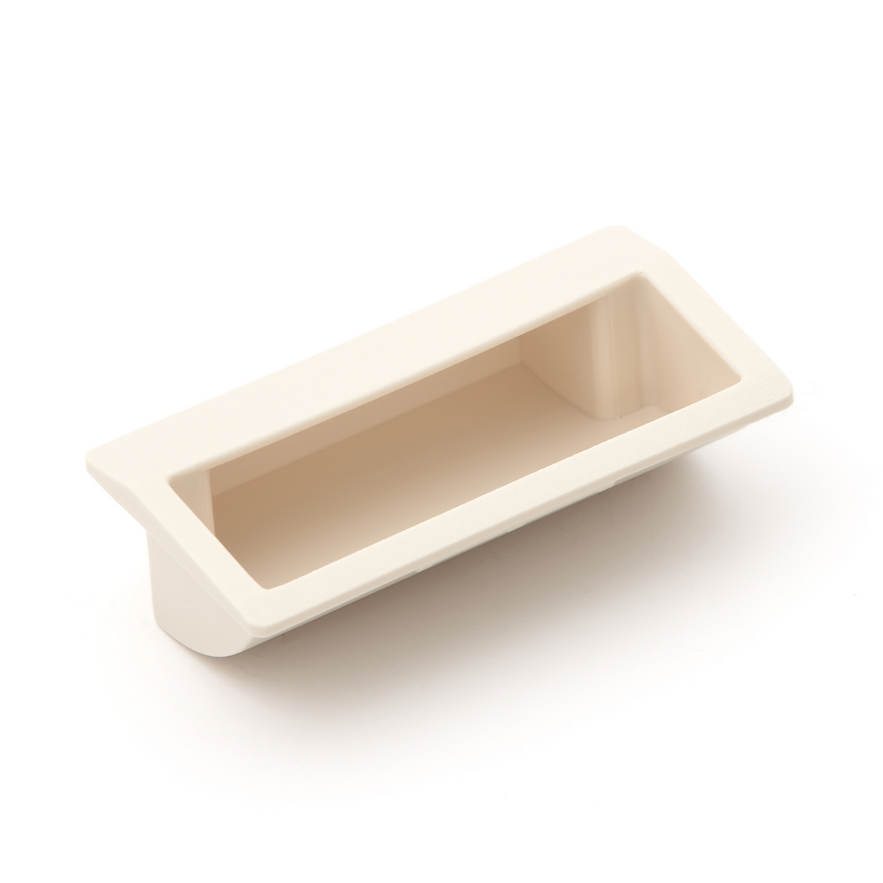 Sugatsune AT-70-I: 62.5mm Square Recessed Cup Pull - Ivory