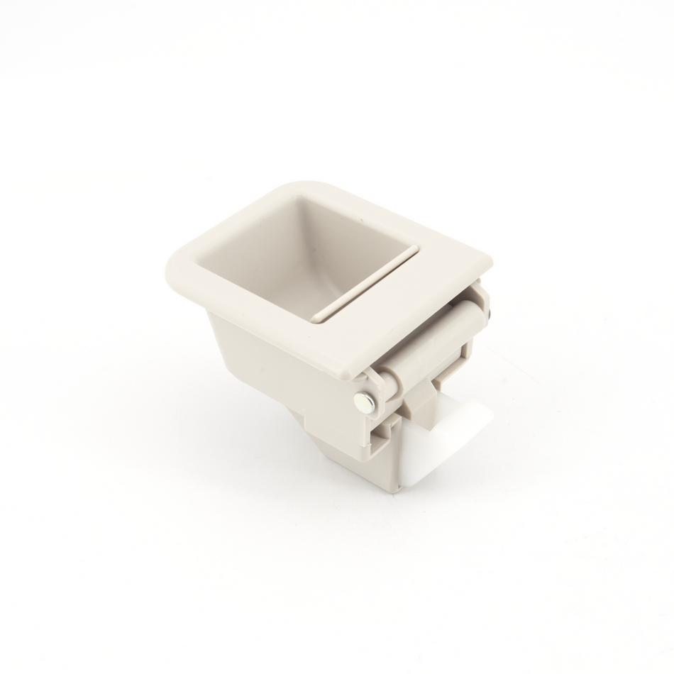 Sugatsune ATL-64-IN: Flush Inset Slam Latch - Off-White
