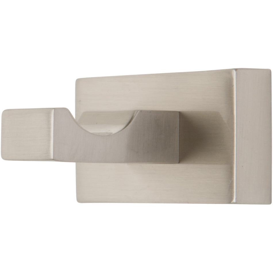 Atlas AXSH-BRN: 2-1/4" Axel Single Wall Hook - Brushed Nickel