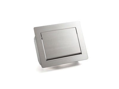Sugatsune AZ-GD232-HL: 308mm Multi-Purpose Lid w/Damper - Satin Stainless Steel