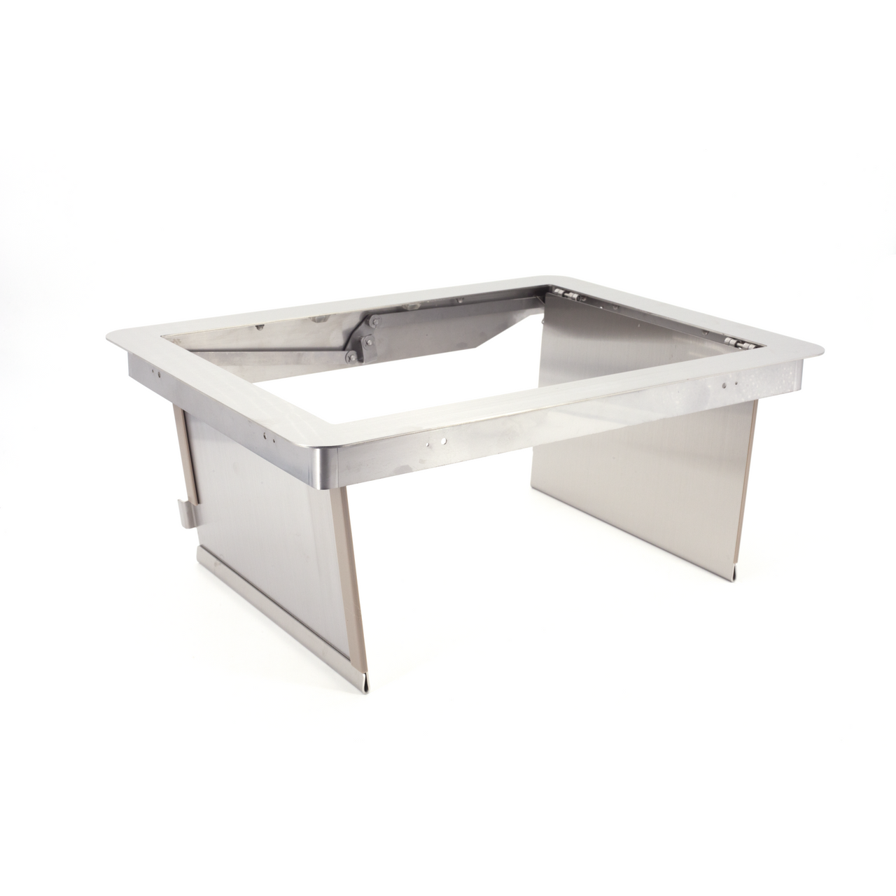 Sugatsune AZ-DD310/HL: Multi-Purpose Double Door Lid - Satin Stainless Steel