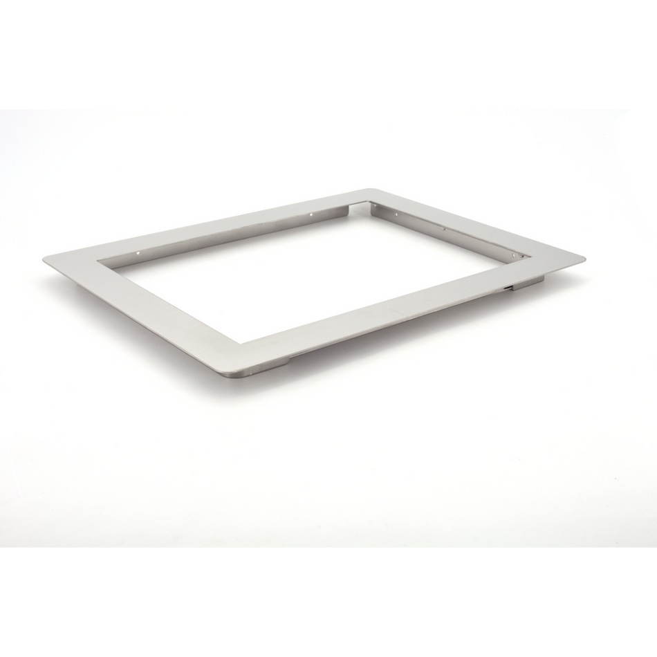 Sugatsune AZ-ND310HL: 384mm Multi-Purpose Lid w/oDamper - Satin Stainless Steel