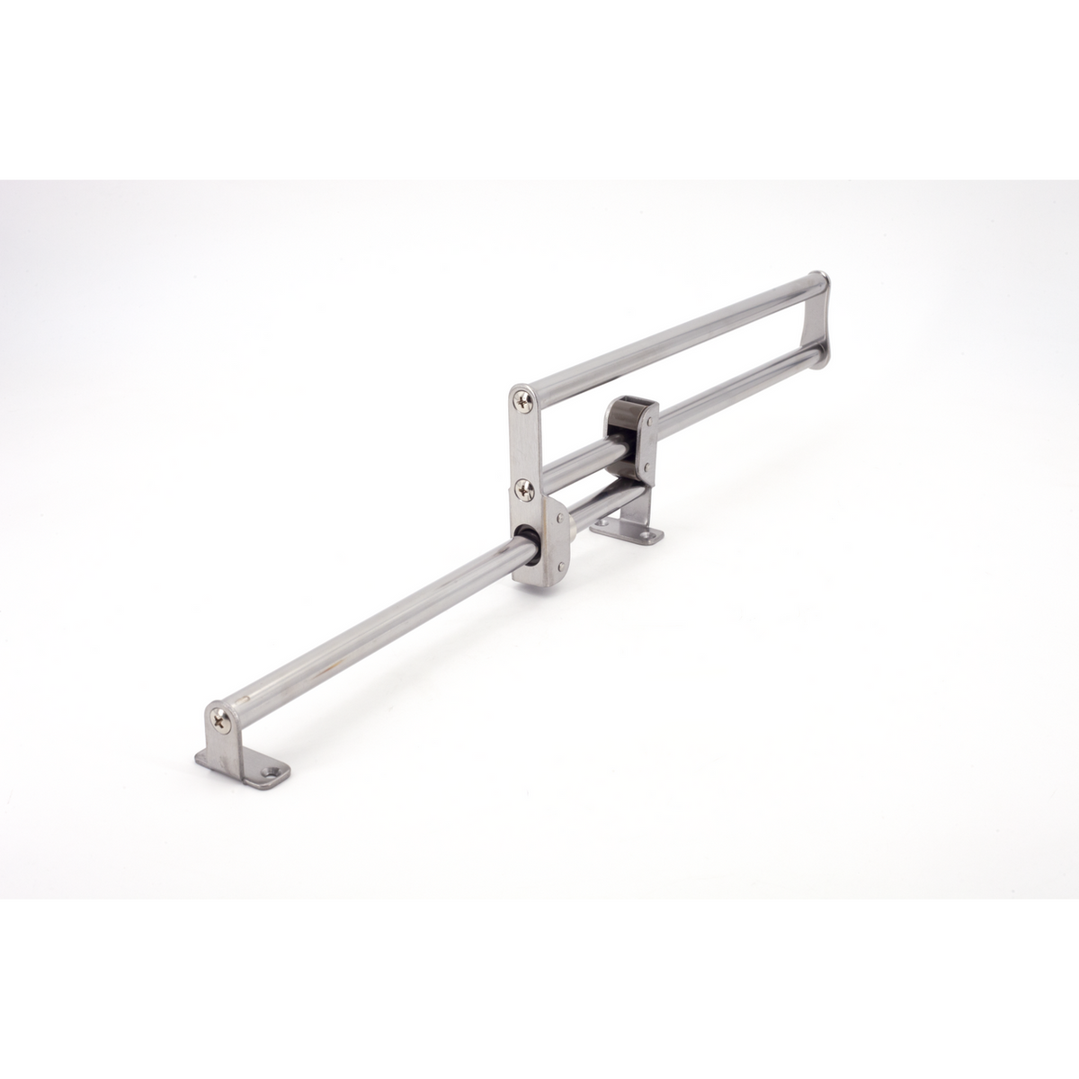 Sugatsune A-300: 495mm Extension Hanger - Satin Stainless Steel