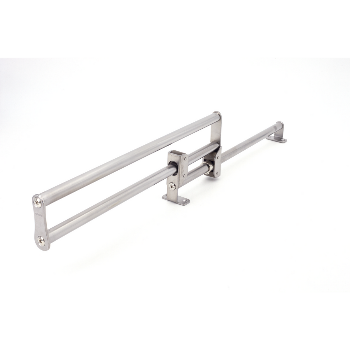Sugatsune A-330: 545mm Extension Hanger - Satin Stainless Steel