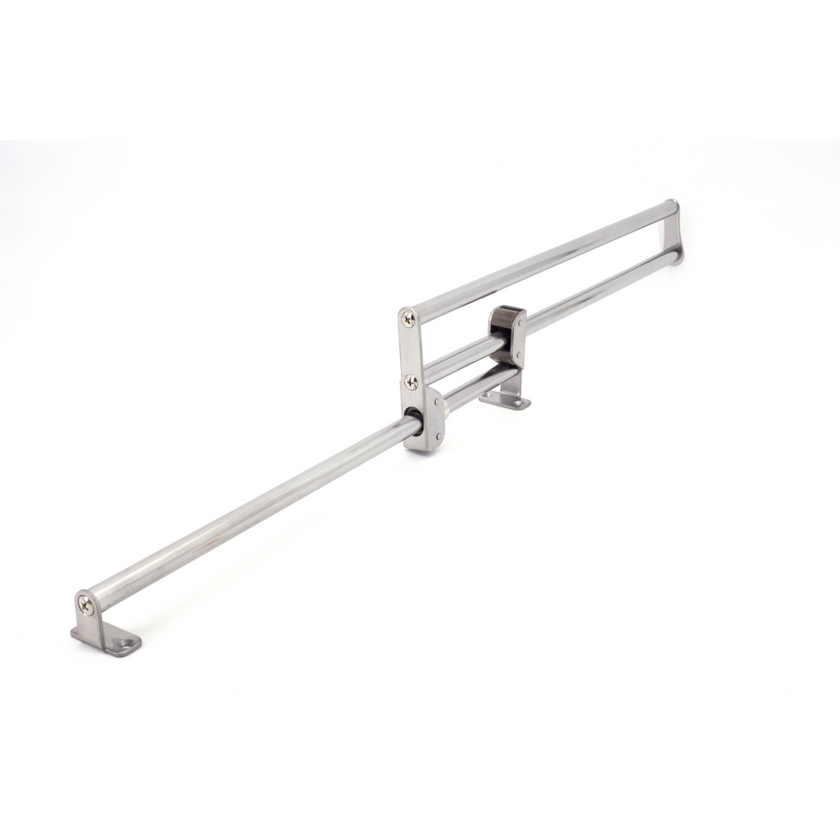 Sugatsune A-400: 665mm Extension Hanger - Satin Stainless Steel