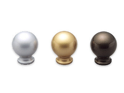Sugatsune KK-B20SSG: 20mm Spherical Cabinet Knob - Satin Gold