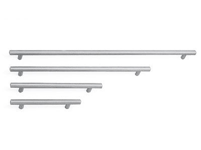 Sugatsune 2659: 1392mm cc Round Bar Cabinet Pull - Satin Stainless Steel