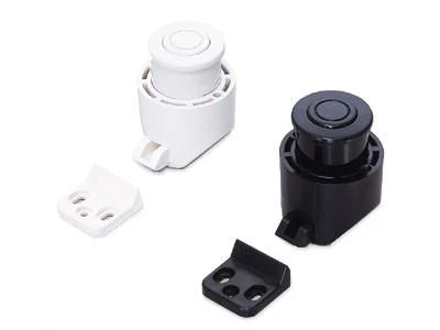 Sugatsune PKL-07-WHT: 31mm Round Push Button Latch - White