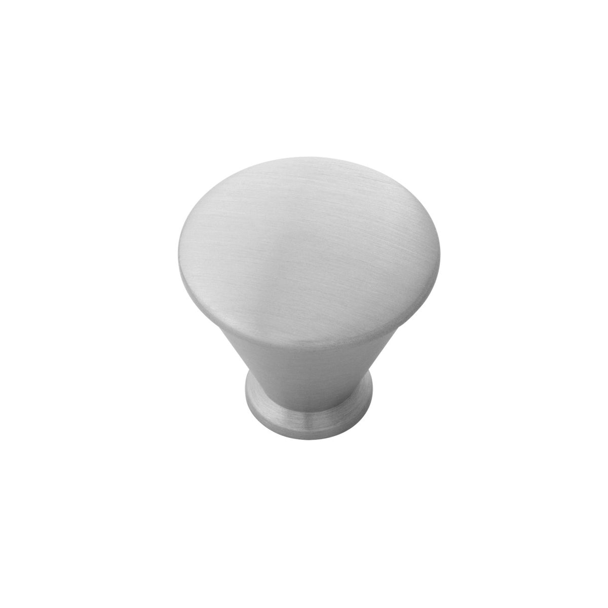 Belwith B054726-SS: 1-1/4" Facette Cabinet Knob - Stainless Steel