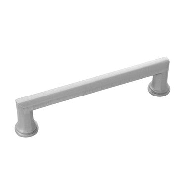 Belwith B072425-SS: 128mm cc Facette Cabinet Pull - Stainless Steel