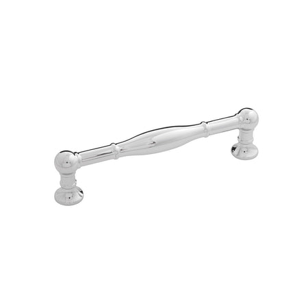 Belwith B075060-CH: 128mm cc Fuller Cabinet Pull - Chrome