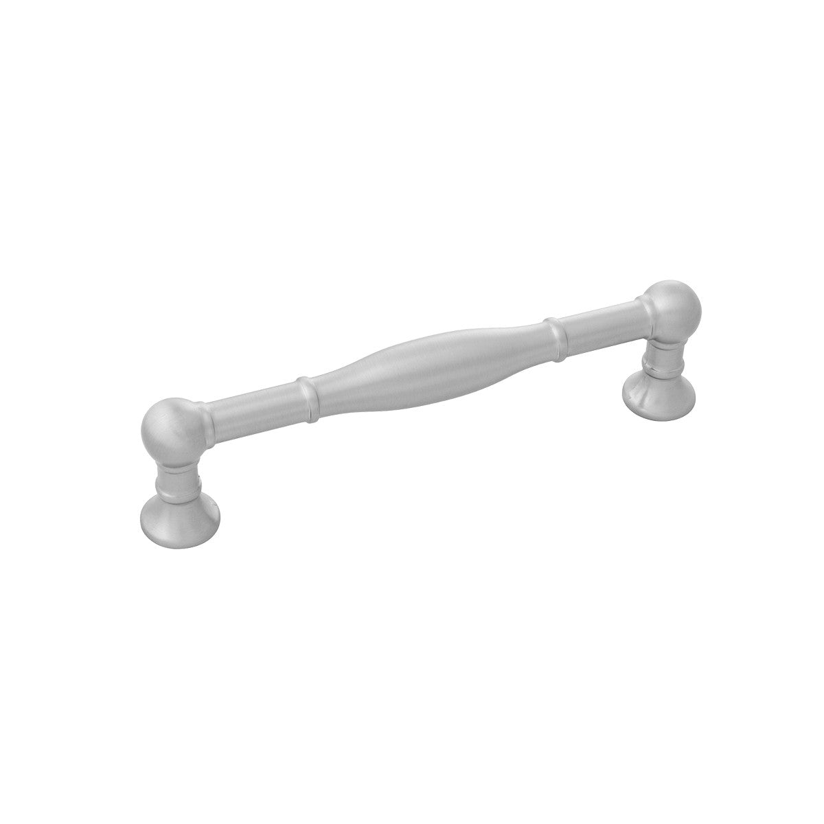 Belwith B075060-SS: 128mm cc Fuller Cabinet Pull - Stainless Steel