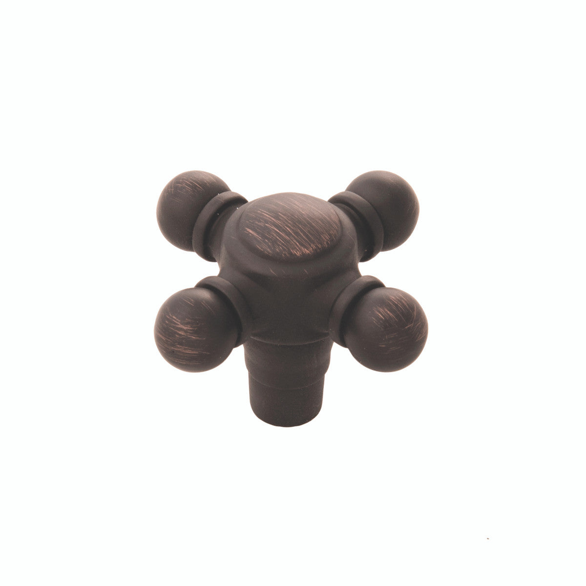 Belwith B075061-VB: 1-11/16" Square Fuller Cabinet Knob - Vintage Bronze