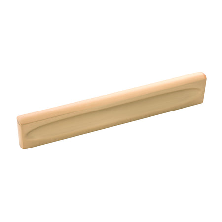 Belwith B075530-BGB:128mm cc Ingot Cabinet Pull - Brushed Golden Brass