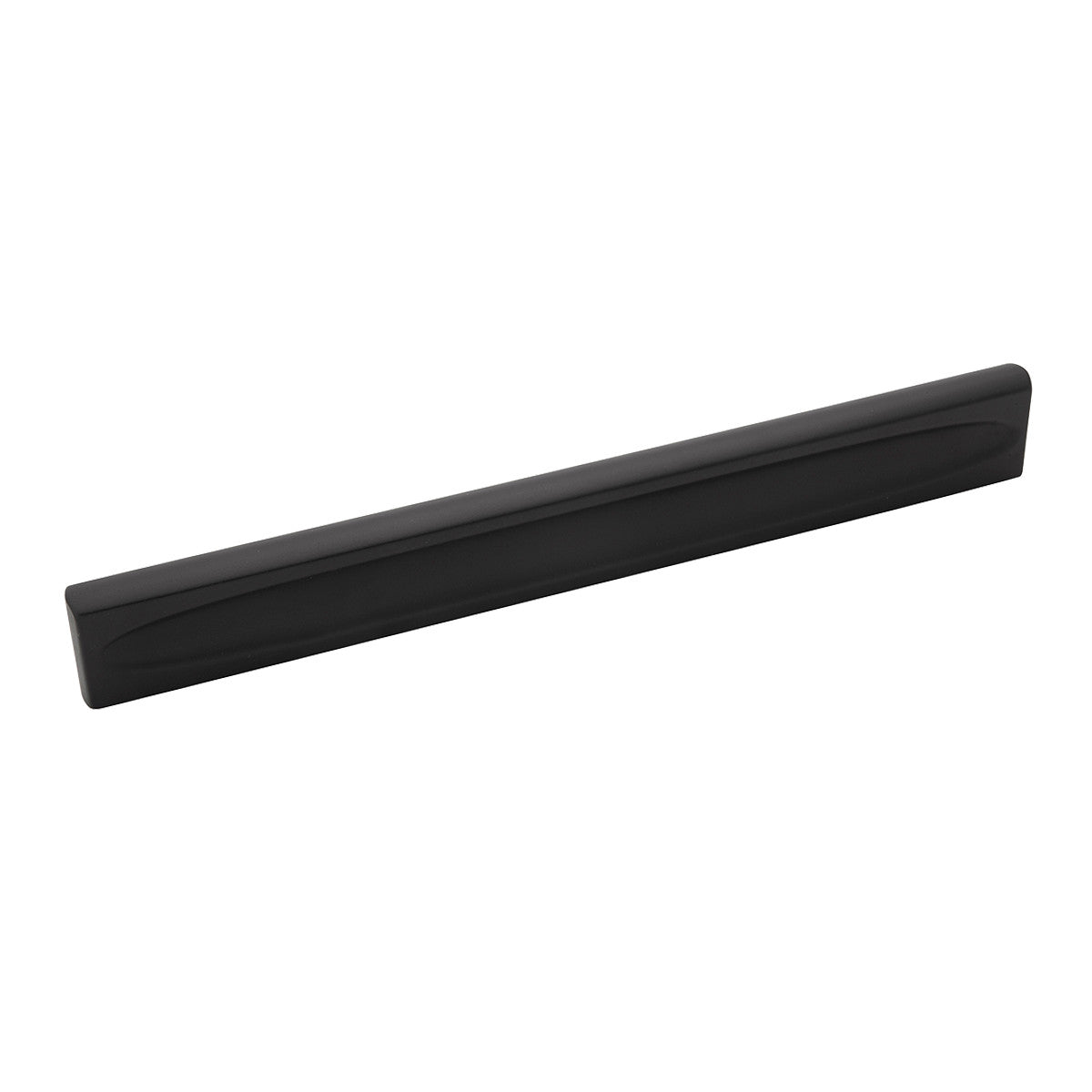 Belwith B075531-MB: 192mm cc Ingot Cabinet Pull - Matte Black