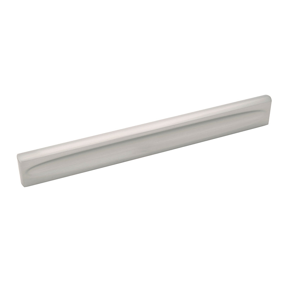 Belwith B075531-SN: 192mm cc Ingot Cabinet Pull - Satin Nickel